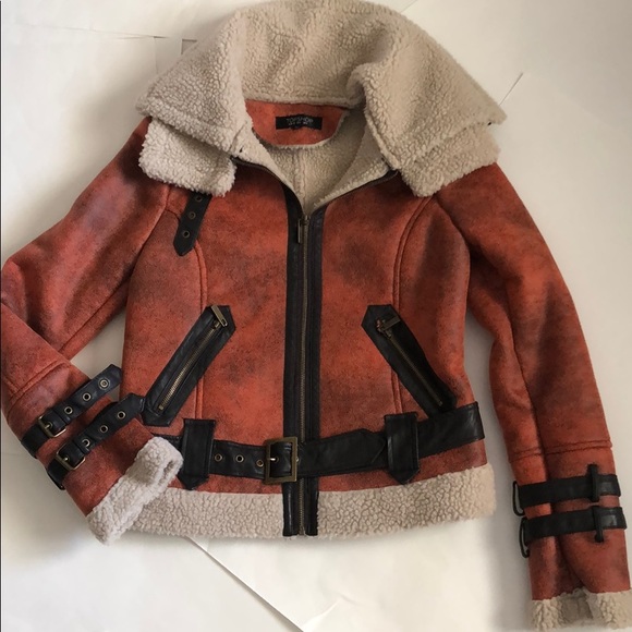 Topshop Jackets & Blazers - Top Shop Aviator Coat!